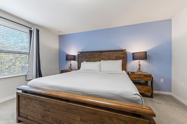 חדר שינה 3 עם מיטת קינג - חדר רחצה פרטי