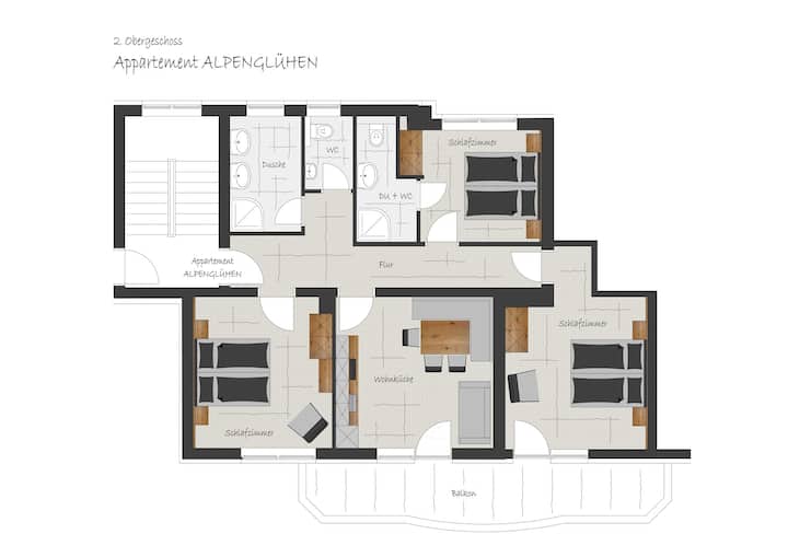 Alpenglühen apartment