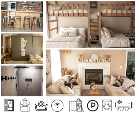 LARGE Family Home | Sauna | HotTub | Cold-Plunge
