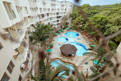 Thermas Paradise - Rio Quente- Duplex 3/4 with Hydro