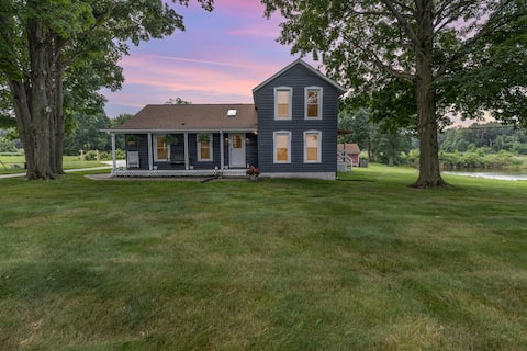 The Good Farm: 1853 Farmhouse on 44 acres