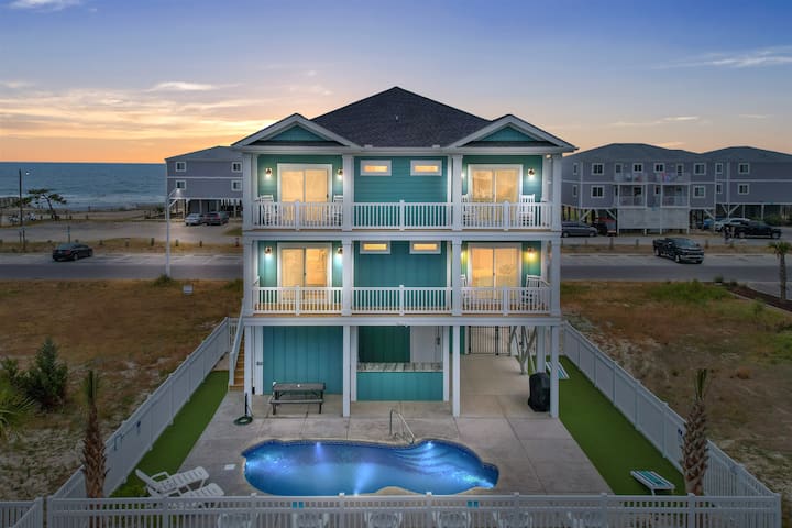 A Wedge Away By Brunswick Vacation Rentals W/ Pool - Ocean Isle Beach, NC
