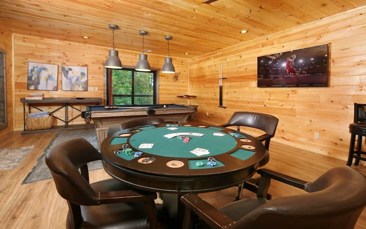 Zipadee Dipadee View・Pool・Theater・GameRoom・Hot Tub - Cabins