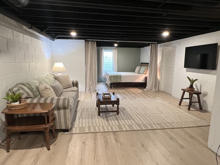 מקום מפלט מלוטש ונעים במרתף ️