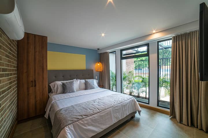 Bedroom 1, first floor.