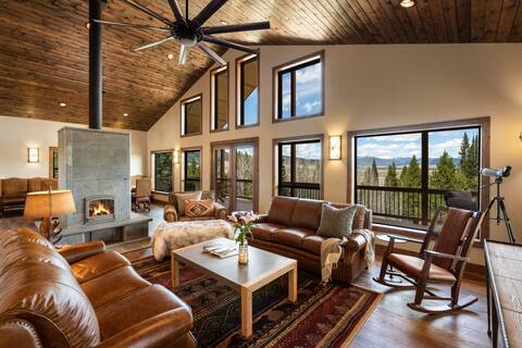 6 miles to Yellowstone Shelterwood Private Lodge