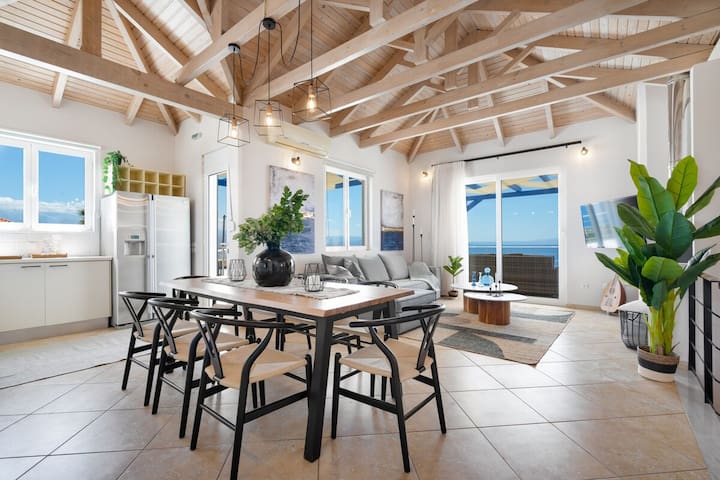 Villa Hemera ocean view private heated pool