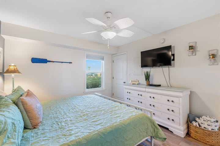 Master Bedroom with Smart TV
