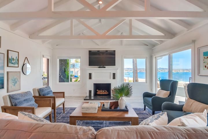 60’ Water Front * 2 Level 3Ksf House * 3 Parking *