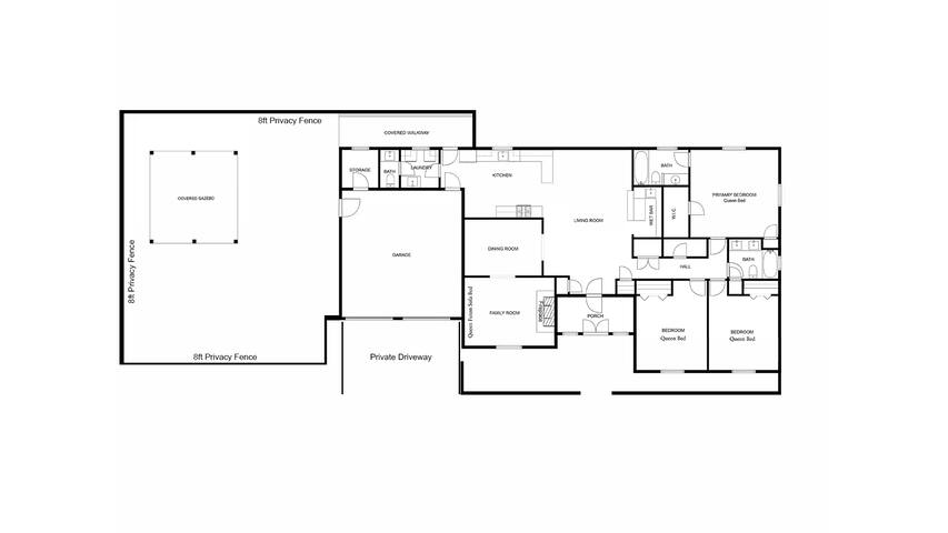 StockYards 3 Blocks-TCU close-Ranch House sleeps 8 gallery image 5