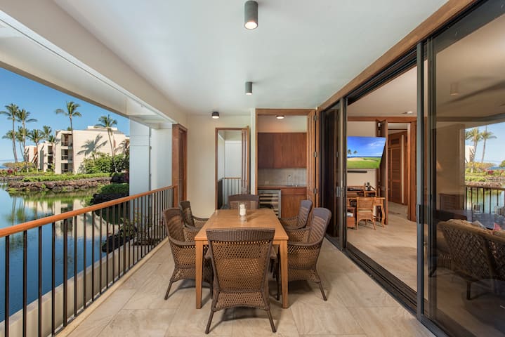 2 Bdrm Mauna Lani Terrace, walk to Beach Club!