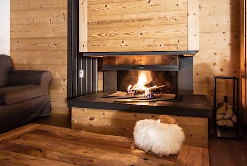 Luxury Wood Megeve village best place
