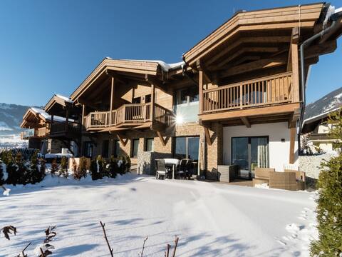 Comfortable apartment with sauna and balcony