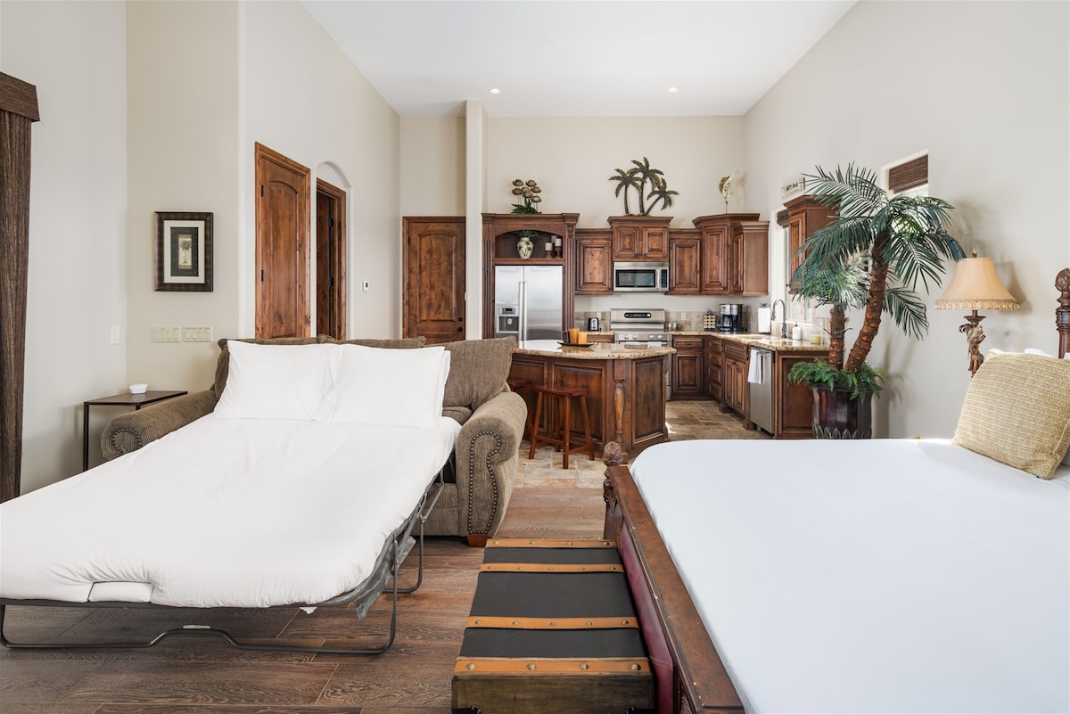 เตียงคิงไซส์และเตียงโซฟา