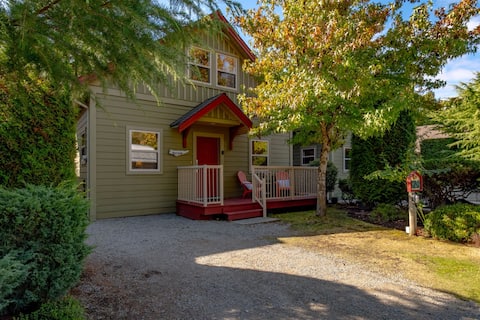 Right across from the pool & hot-tub!