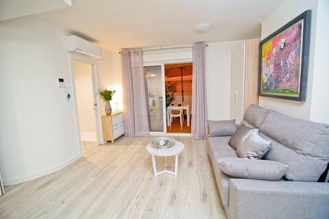 Penthouse Studio with Terrace Centro del Mar