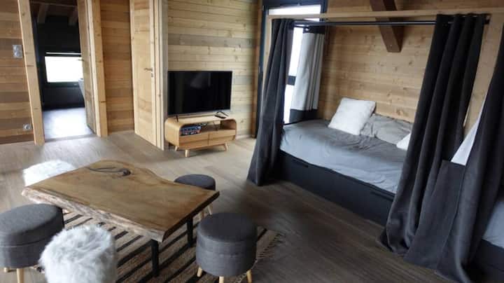 Mezanín : Lits Cabanes