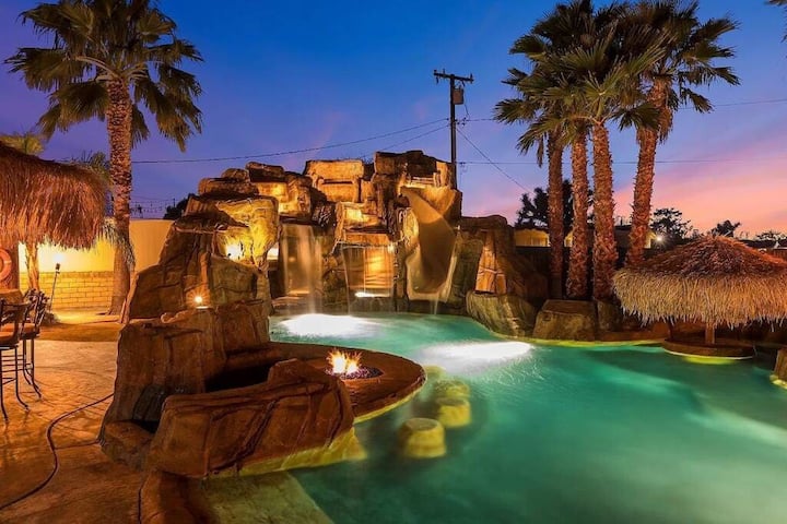 Your Own Personal Waterpark! Tiki Hidden Paradise