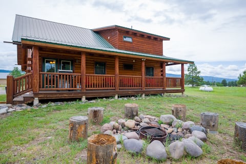 Easy Access to Rio Chama - Buffalo Run Cabin