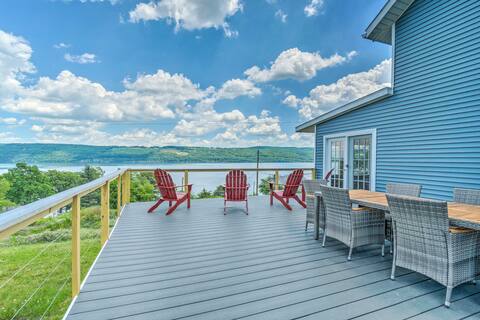 Watkins Glen Lakeview Cottage w/ Waterfall!