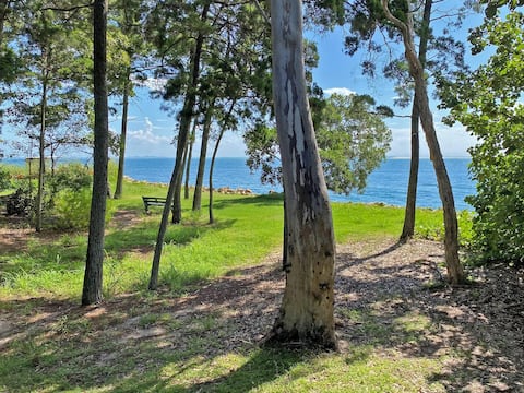 Contemporary Beach House in waterfront location