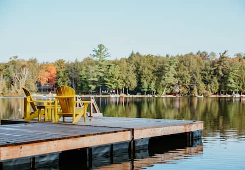 3BR Waterfront Retreat with Woodstove & Sauna