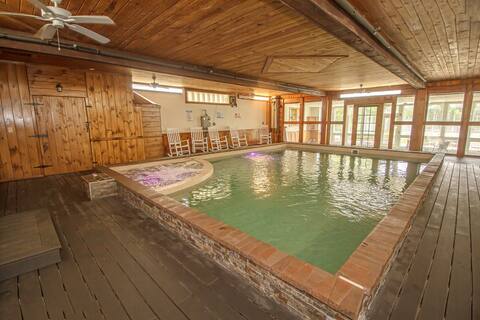 The Blue House. Indoor-pool - Spa - Sauna & More