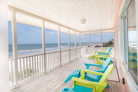 4BR 2BA Oceanfront ~Barefoot Bungalow