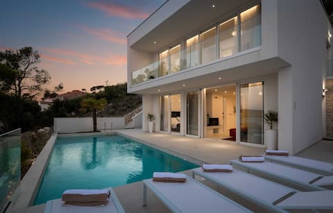 Villa Adria View with Heated Pool I