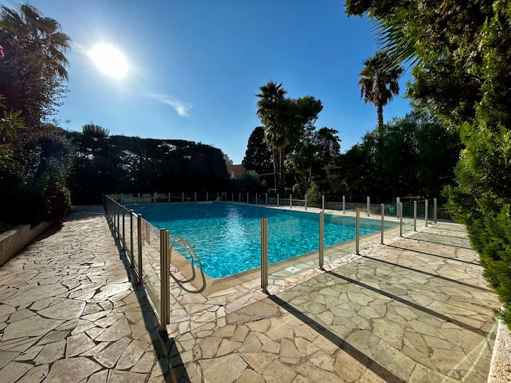 A013 - Appt Vue Sur Mer Avec Piscine Et Terrasse - Cannes