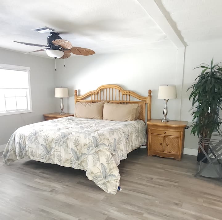 Master Suite with king bed