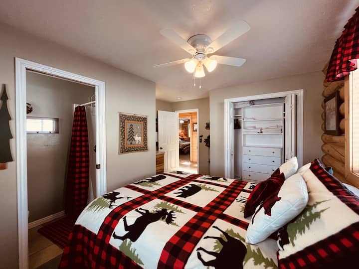 Bedroom 1 with king bed