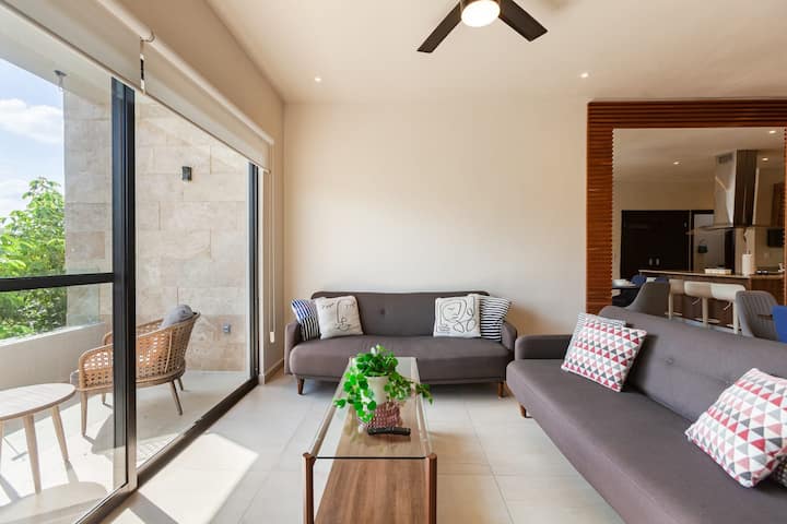 Familyfriendly|10min To Beach|wifi200mb|6pools|gym - Playa del Carmen