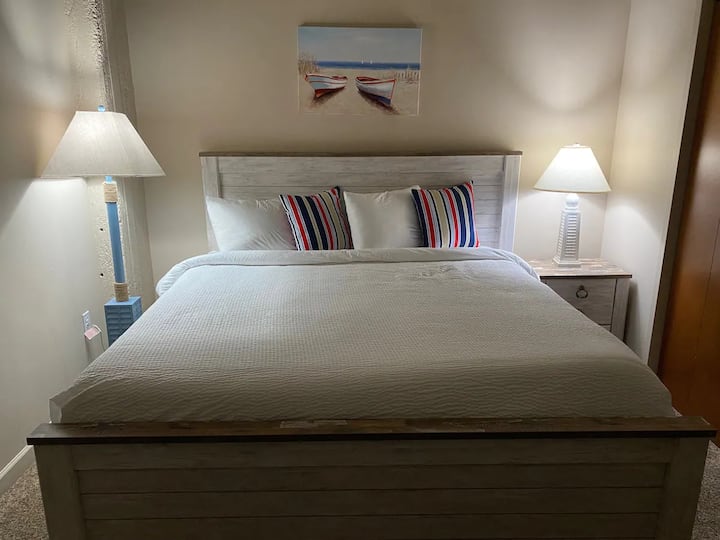 חדר שינה עם מזרן חדש