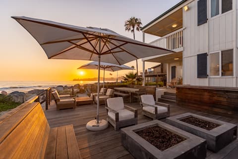 Padaro Retreat Ocean Front Beach House