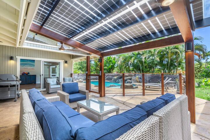Lani Oasis: Tropical North Shore Retreat w/ Pool gallery image 5