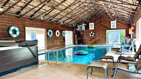 Entertainment Oasis Indoor Pool Spa Arcade Theatre