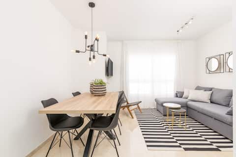 Popular Airbnb listing: iloftmalaga San Andres 19 I in Plaza De Toros Vieja