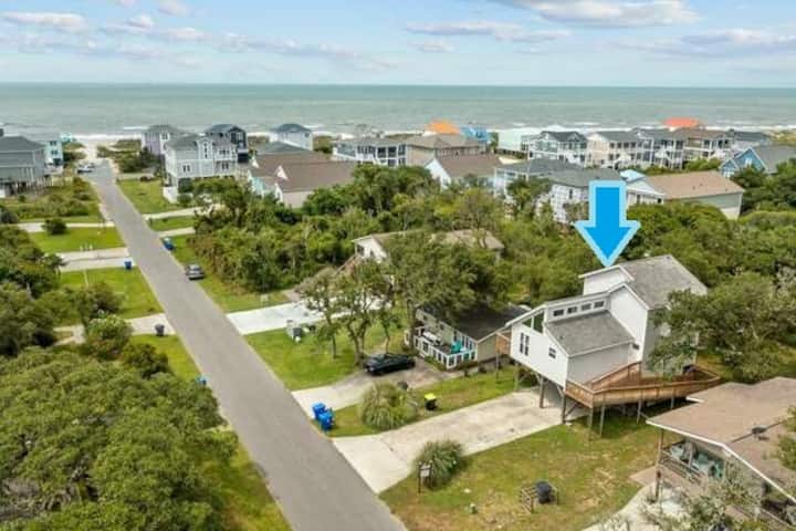 Beach House, Wheelchair Accessible Close To Beach - Oak Island, NC