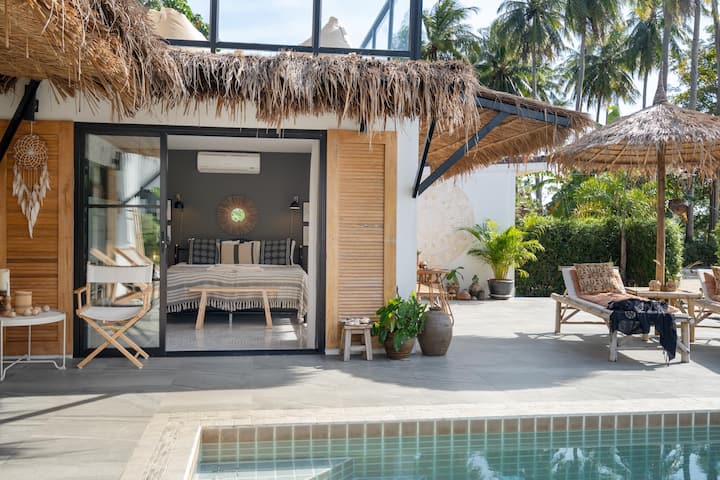 Manao Pool Villa 3 - 5 mins walk to the beach - Villas for Rent in Koh Lanta,  Krabi, Thailand - Airbnb