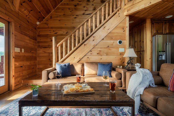 Mountain View Cabin With Hot Tub And Games - Blue Ridge, GA