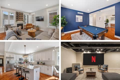 Stunning Birmingham 4BR/4.5BA Home - Walk to Town!