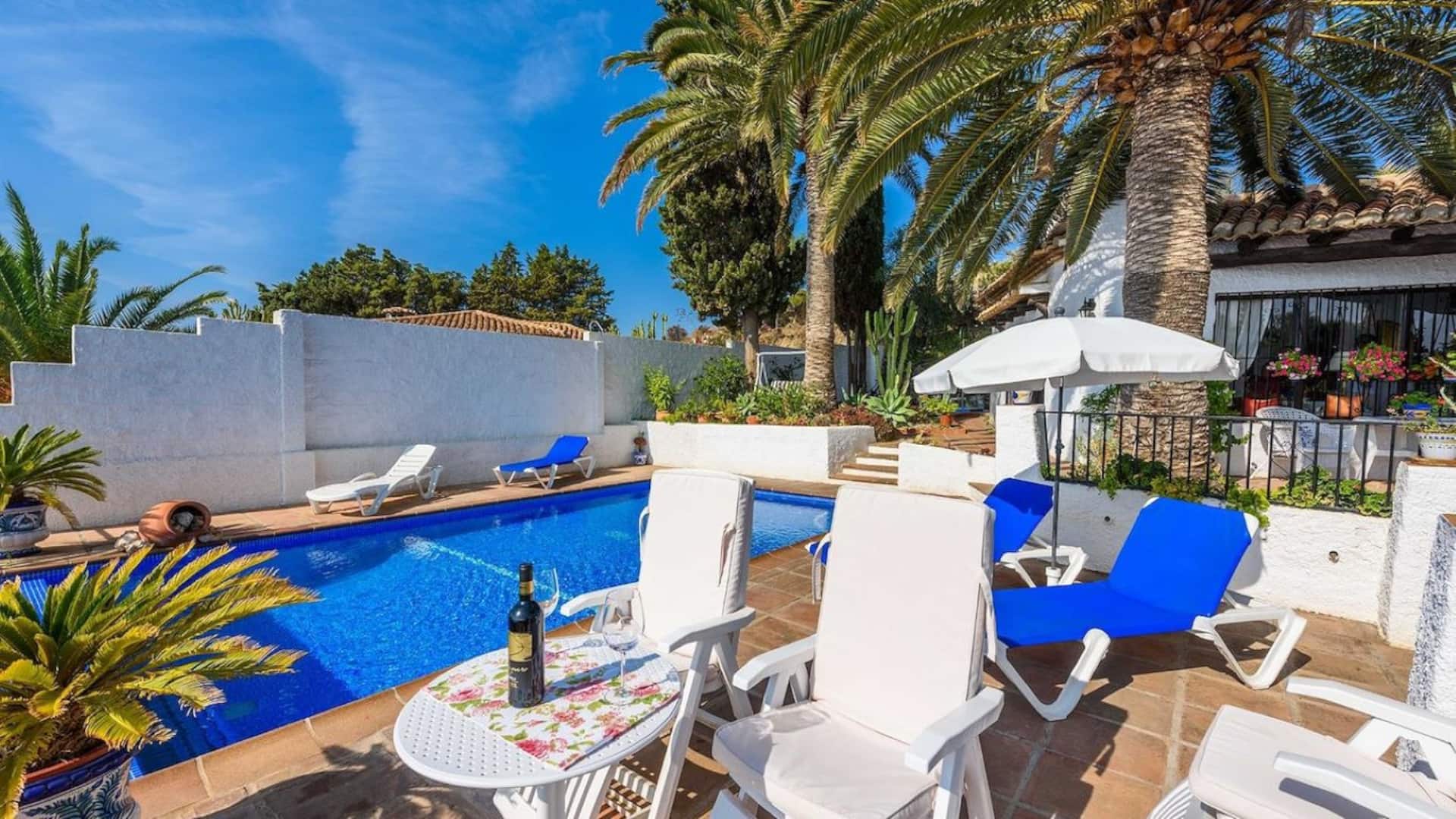 Villa 'Paraíso Azul' met zeezicht, Wi-Fi en airconditioning — foto 3