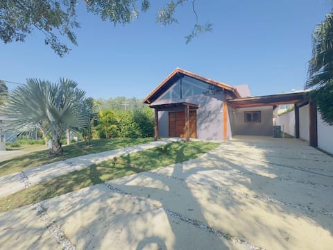 Country house in a condominium with heated pool