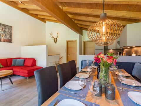 Atmospheric lodge on the edge of the village