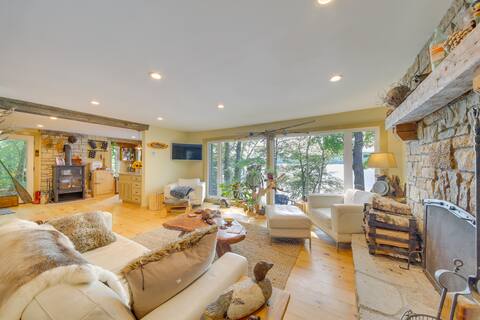 Beautiful Embden Pond Cabin w/ Dock & Kayaks!