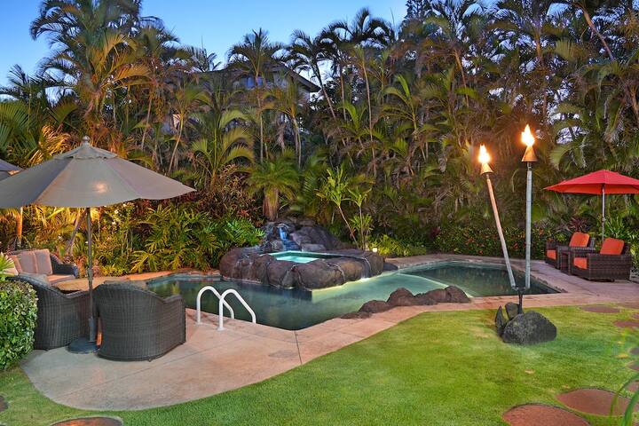 Hale Keoniloa: Tropical Charm + Pool in Poipu gallery image 4