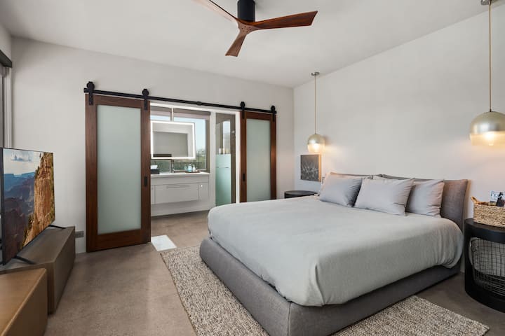 Palo Brea: 3. spavaća soba s bračnim krevetom, pametnim televizorom i kupatilom.