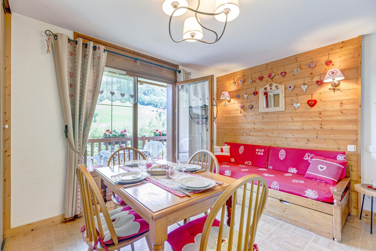 Successful Airbnb property: The heart of Les Evettes in Flumet