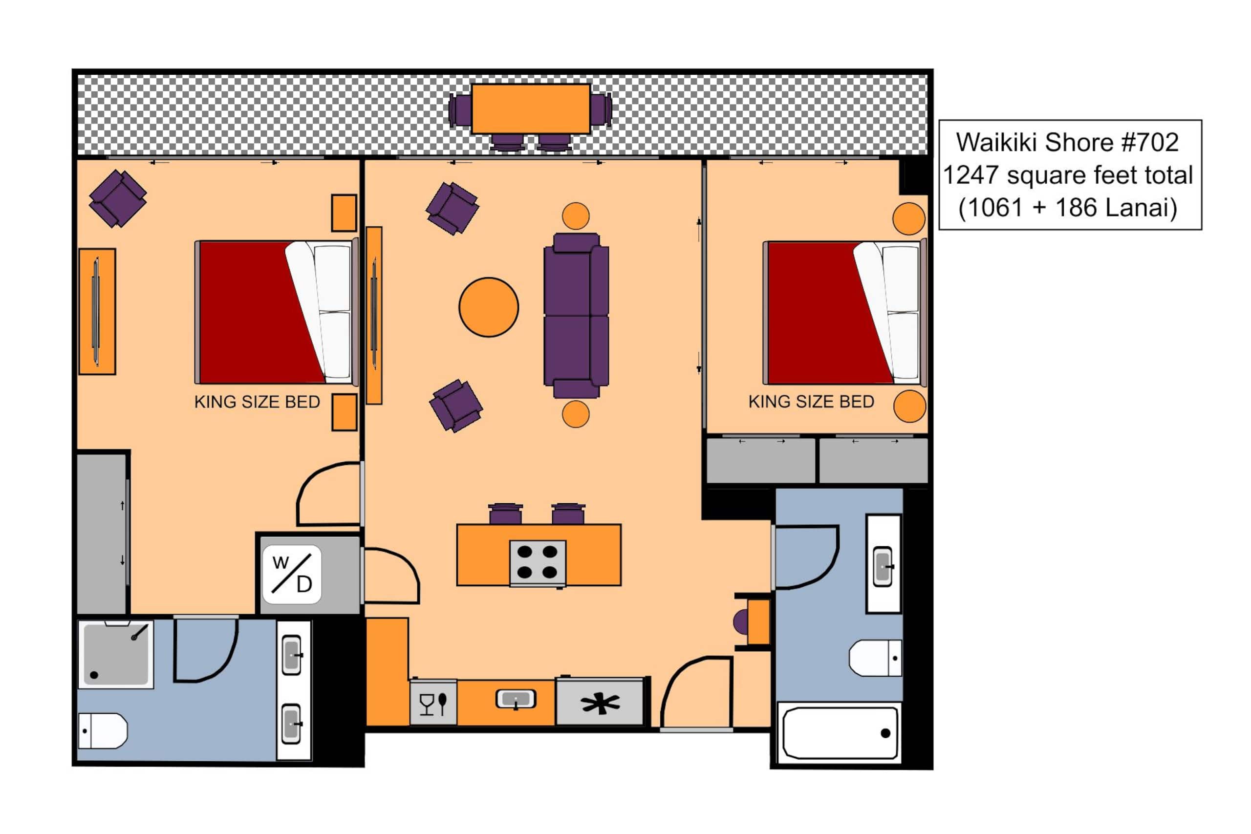 Condo in Honolulu · ★4.91 · 2 bedrooms · 4 beds · 2 private baths - Image 52